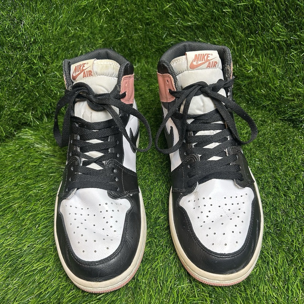 Nike Air Jordan 1 Retro High OG Rust Pink Black White 861428-101 Mens 8.5 - Picture 2 of 9